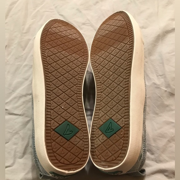 Sperry Crest Vibe Sneakers-Size 7.5-Green-BRAND NEW IN BOX - Picture 5 of 9